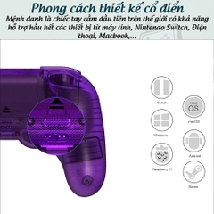 Tay cầm 8Bitdo Pro 2 Phiên Bản Đặc Biệt cho Nintendo Switch, Windows, Mac, Điện thoại