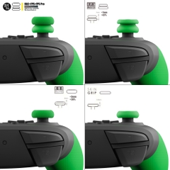 Núm bọc Analog cho tay cầm Nintendo Switch Pro Controller bộ 6 nút chính hãng Skull & Co