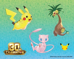 mn phẩ sảt kết thiế chi tiếmon TCG 30th Celebration Tech Sticker Collection –mPokén phẩ sảt kết thiế chi tiếmon TCG 30th Celebration Tech Sticker Collection –Poké