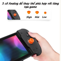 Tay cầm điều khiển cho Nintendo Switch, Controller Grip Nintendo Switch chính hãng Dobe