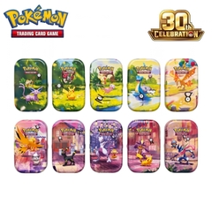 Pokémon TCG: 30th Celebration Mini Tins – bộ sưu tập các hộp thiếc