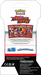 Pokemon TCG Sleeved Booster Destined Rivals chính hãng Boxx Shop
