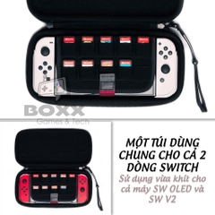 Túi đựng Skull & Co EDC Case cho máy Nintendo Switch Oled, Nintendo Switch V1, V2