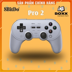 Tay cầm chơi game Bluetooth 8Bitdo Pro 2 cho Nintendo Switch, Windows, Mac, Điện thoại