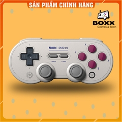 Tay cầm chơi game bluetooth 8Bitdo SN30 Pro Classic cho Nintendo Switch, Windows, Điện thoại