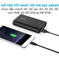 Dây Cáp Sạc IP, Type C Anker PowerLine+ II 0.9m Model : A8163, A8432 - Dùng cho IP, Tablet, Samsung