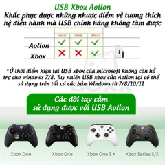 USB Bluetooth cho tay cầm Xbox One, Xbox One S, Xbox Series X chính hãng Aolion