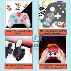 Tay cầm cho Nintendo Switch, Nintendo Switch Oled chính hãng Aolion