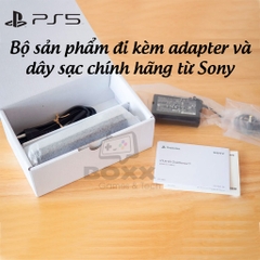 Đế sạc tay cầm PS5 DualSense - PlayStation 5, Dock sạc nhanh cho tay cầm PS5 chính hãng Sony
