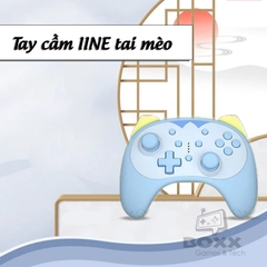 Tay cầm IINE cho nintendo switch bản tai mèo, tay cầm bluetooth IINE - nintendo switch lite