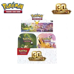 Pokemon TCG: 30th Celebration Mini Tins Display ( 10 Tins)