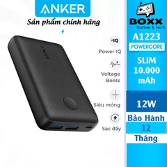Pin dự phòng Anker PowerCore III Sense 10K A1231 PD 18W