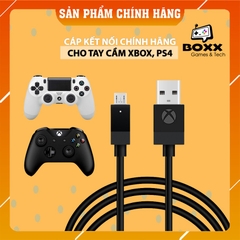Dây Cáp USB cho tay cầm chơi game Xbox One, Xbox one S, Dualshock PS4, cáp sạc PS4