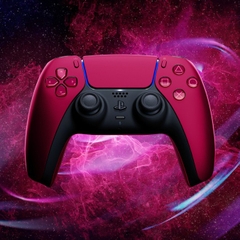 Tay Cầm PS5 DualSense - PlayStation 5, Màu Midnight Black, Cosmic Red