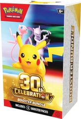 Pokémon TCG 30th Celebration Booster Bundle – mặt trước hộp booster bundle