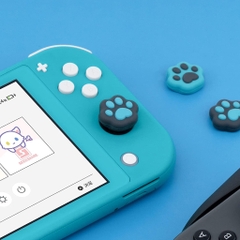 Núm bọc Chân Mèo cho Nintendo Switch, Nintendo Switch Oled bộ 4 nút chính hãng GeekShare