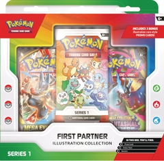 First Partner Illustration Collection Series 1 Pokemon Kanto Sinnoh Alola