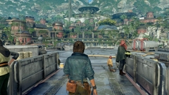 Game Star Wars Outlaws PS5 thể loại phiêu lưu hành động thế giới mở.
