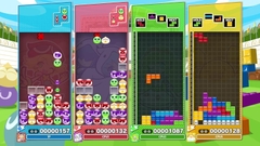 Mặt sau băng game Puyo Puyo Tetris 2S Nintendo Switch 2 với nhiều chế độ chơi