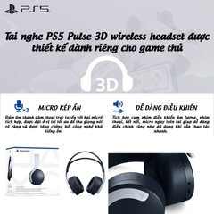 Tai nghe PS5 Pulse 3D Wireless Headset hàng chính hãng bảo hành 12 tháng