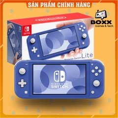 Máy game Nintendo Switch Lite - Màu Cool Blue, bảo hành 12 tháng kèm quà tặng