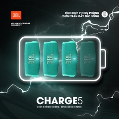 Loa Bluetooth JBL Charge 5 hàng chính hãng bảo hành 12 tháng