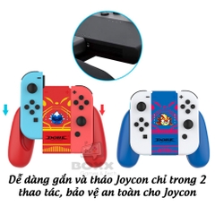 Đế Sạc Joycon Grip cho Nintendo Switch Oled, Nintendo Switch chính hãng Dobe