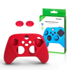 Bọc tay cầm xbox series x, ốp silicone tay cầm xbox series x chính hãng Dobe - Tặng kèm bọc núm analog