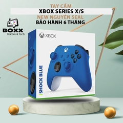 Tay cầm xbox series x, tay cầm chơi game xbox one series x Shock Blue