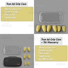 Ốp lưng GripCase hãng Skull & Co cho Nintendo Switch Lite, Gripcase Yellow