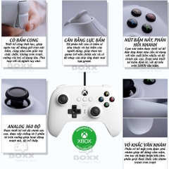 Tay cầm chơi game 8BitDo Ultimate Wired Controller cho Laptop, PC, Xbox
