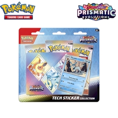 pokemon tcg prismatic evolutions tech sticker collection