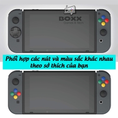 Nút dán trang trí cho máy Nintendo Switch chính hãng Skull & Co, Skull & Co D-Pad Button Cap