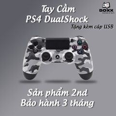 Tay cầm PS4 chính hãng 2nd nhiều màu, tay cầm ps4 dualshock kèm quà tặng