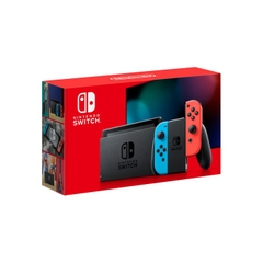 Máy Nintendo Switch V2 Neon Blue và Neon Red Joy‑Con bảo hành 12 tháng kèm quà tặng