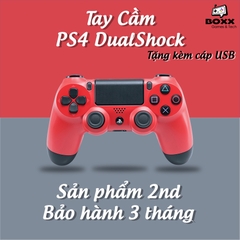 Tay cầm PS4 chính hãng 2nd nhiều màu, tay cầm ps4 dualshock kèm quà tặng