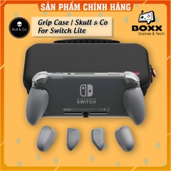 Ốp lưng GripCase hãng Skull & Co cho Nintendo Switch Lite, GripCase màu Gray