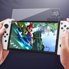 Kính cường lực cho Nintendo Switch Oled, tấm dán màn hình Nintendo Switch Oled
