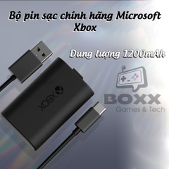 Pin sạc xbox chính hãng cho tay cầm xbox one s, xbox series x, pin xbox chính hãng