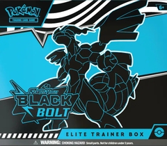 pokemon etb black bolt booster pack full box