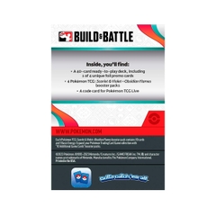 Pokemon TCG pre release build deck box