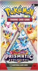 scarlet violet prismatic evolutions booster pack pokemon