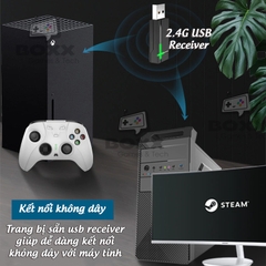 Tay cầm chơi game PC, Laptop, Nintendo Switch, Điện thoại chính hãng Aolion tặng kèm USB không dây