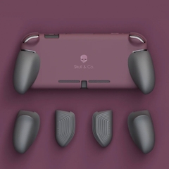 Ốp lưng GripCase hãng Skull & Co cho Nintendo Switch Lite, GripCase màu Gray