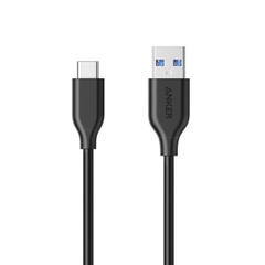 Dây Cáp Sạc Lightning, Type C Anker PowerLine II 0.9m Model : A8163, A8432 - Dùng cho Iphone, Ipad, Samsung