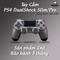 Tay cầm PS4 chính hãng 2nd nhiều màu, tay cầm ps4 dualshock kèm quà tặng