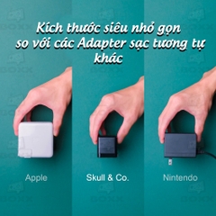Bộ sạc chính hãng Skull & Co cho Nintendo Switch, Adapter Sạc Nintendo Switch