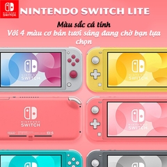 Máy game Nintendo Switch Lite - Màu Cool Blue, bảo hành 12 tháng kèm quà tặng