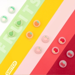 Núm bọc Analog cho Nintendo Switch, Oled, Lite bộ 4 nút Special Fruit chính hãng GeekShare