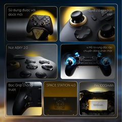 Tay cầm Flydigi Vader 5 Pro hỗ trợ Macro, Phím Cơ, Polling Rate 1000Hz cho Nintendo Switch, PC, Laptop, Steam Deck